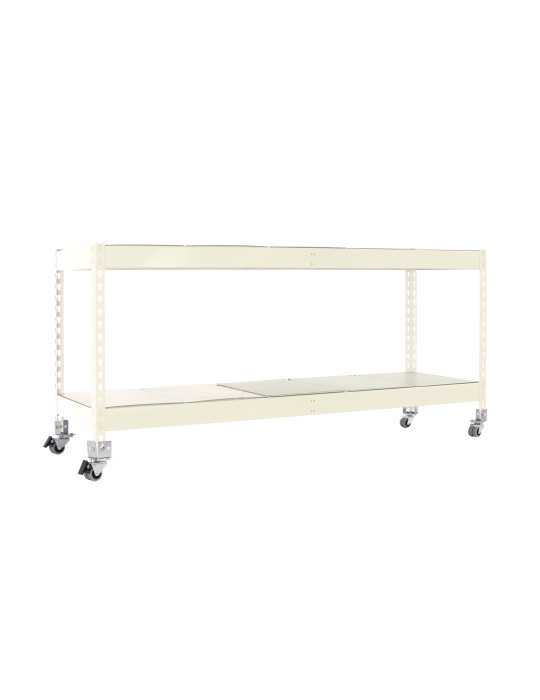 Estanteria 975x1500x600 SIMONFORTE MOB. 1506/2 METAL 900 BLANCO/GALVA marca SIMONRACK