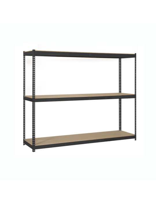 Estanteria 1500x1200x450 SIMONFORTE 1204/3 CHIPBOARD 1500 ANTRACITA/MAD marca SIMONRACK