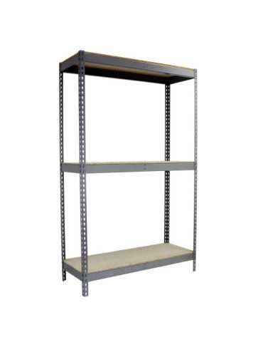 Estanteria 1500x1200x750 SIMONFORTE 1207/3 CHIPBOARD 1500 GRIS/MADERA marca SIMONRACK 2