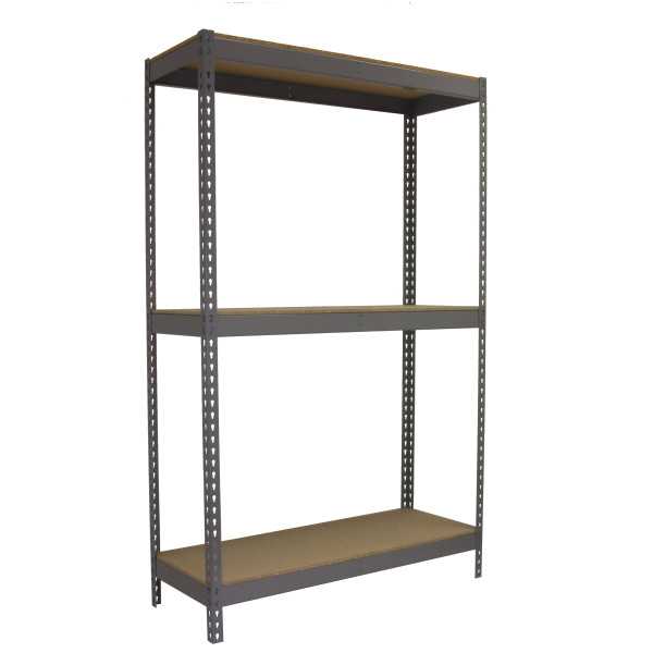 Estanteria 2000x1500x450 SIMONFORTE 1504/3 CHIPBOARD GRIS/MADERA marca SIMONRACK