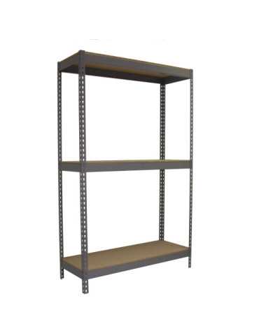 Estanteria 2000x1500x600 SIMONFORTE 1506/3 CHIPBOARD GRIS/MADERA marca SIMONRACK 2