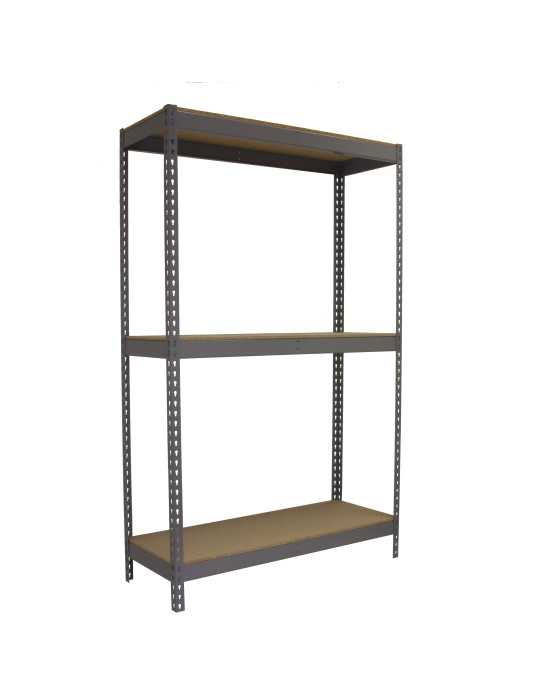 Estanteria 2000x1500x900 SIMONFORTE 1509/3 CHIPBOARD GRIS/MADERA marca SIMONRACK