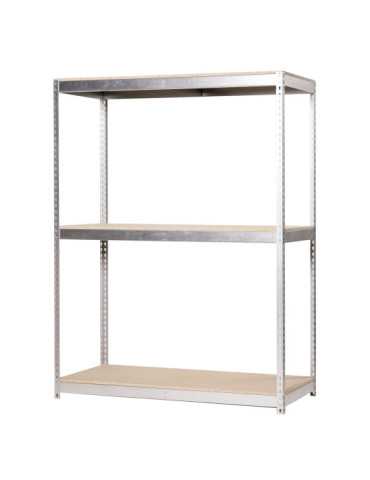 Estanteria 2000x1800x450 SIMONFORTE 1804/3 CHIPBOARD GALVA/MADERA marca SIMONRACK 2