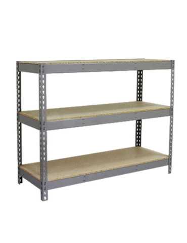 Estanteria 2000x2400x600 SIMONFORTE 2406/3 CHIPBOARD GRIS/MADERA marca SIMONRACK 2