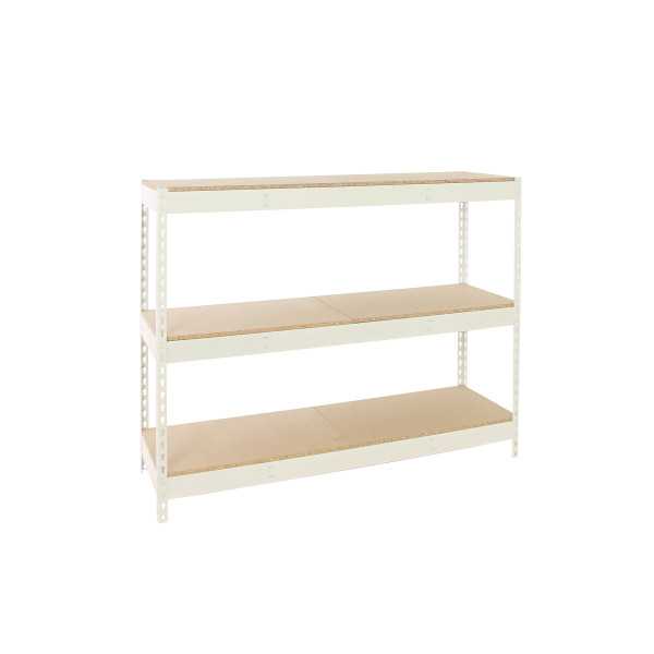 Estanteria 2000x2400x900 SIMONFORTE 2409/3 CHIPBOARD BLANCO/MADERA marca SIMONRACK
