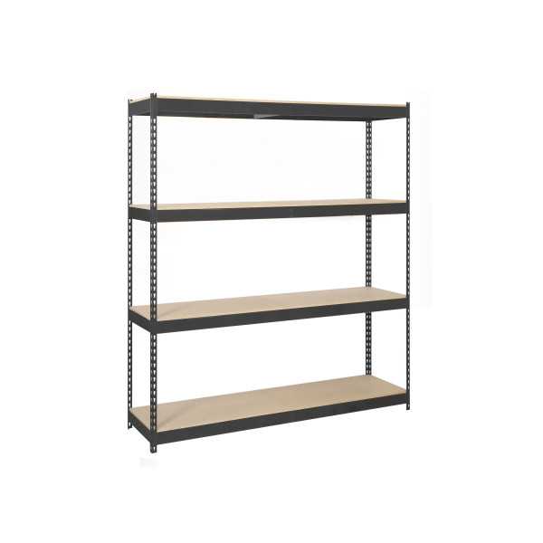 Estanteria 2000x1500x450 SIMONFORTE 1504/4 CHIPBOARD ANTRACITA/MADERA marca SIMONRACK