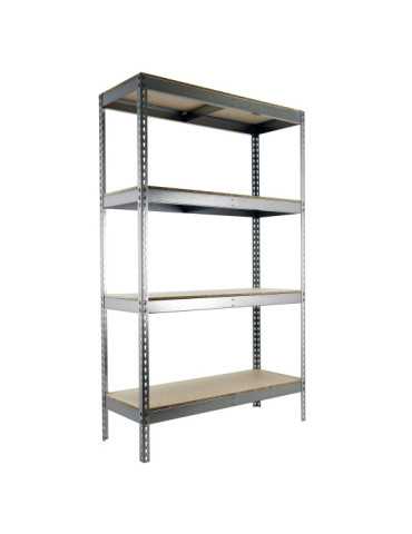 Estanteria 2000x2100x450 SIMONFORTE 2104/4 CHIPBOARD GALVA/MADERA marca SIMONRACK 2