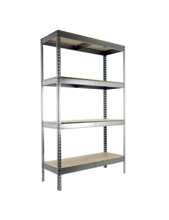 Estanteria 2000x2100x450 SIMONFORTE 2104/4 CHIPBOARD GALVA/MADERA marca SIMONRACK