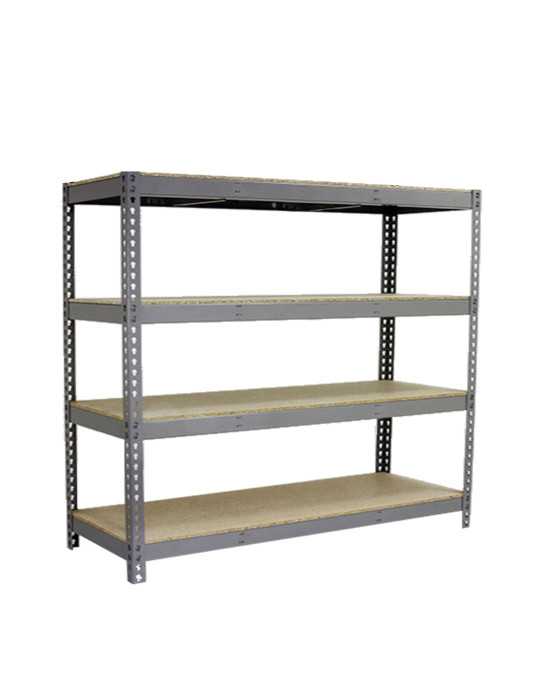 Estanteria 2000x2400x900 SIMONFORTE 2409/4 CHIPBOARD GRIS/MADERA marca SIMONRACK