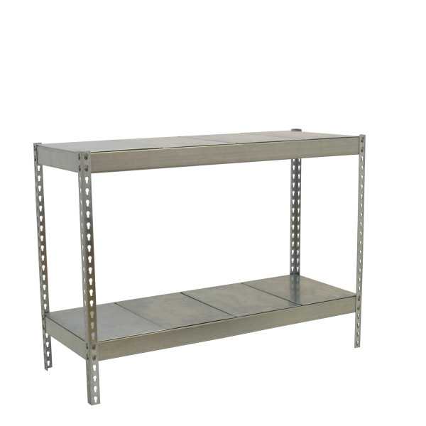 Estanteria 900x1200x600 ECOFORTE 1206/2 METAL 900 GALVA/GALVA marca SIMONRACK