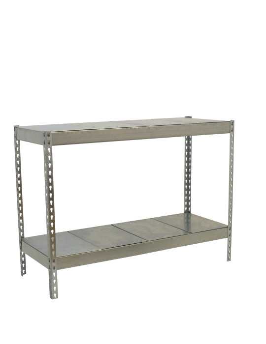 Estanteria 900x1200x600 ECOFORTE 1206/2 METAL 900 GALVA/GALVA marca SIMONRACK