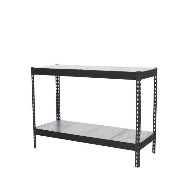 Estanteria 900x1500x450 ECOFORTE 1504/2 METAL 900 ANTRACITA/GALVA marca SIMONRACK