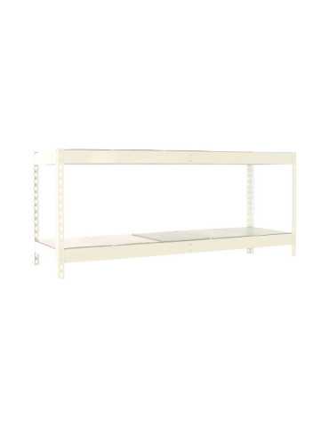 Estanteria 900x1500x450 ECOFORTE 1504/2 METAL 900 BLANCO/GALVA marca SIMONRACK 2