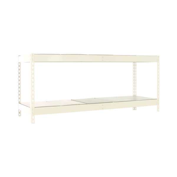 Estanteria 900x1500x450 ECOFORTE 1504/2 METAL 900 BLANCO/GALVA marca SIMONRACK