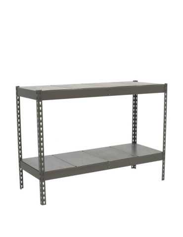 Estanteria 900x1500x450 ECOFORTE 1504/2 METAL 900 GRIS/GALVA marca SIMONRACK 2