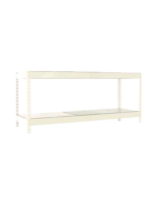 Estanteria 900x1500x750 ECOFORTE 1507/2 METAL 900 BLANCO/GALVA marca SIMONRACK