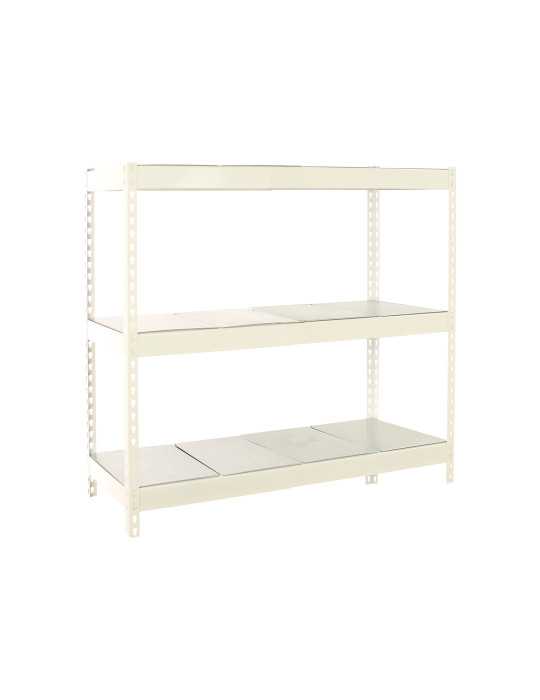 Estanteria 2000x1200x450 ECOFORTE 1204/3 METAL BLANCO/GALVA marca SIMONRACK
