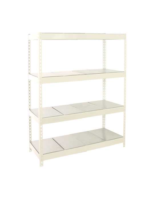 Estanteria 2000x1200x450 ECOFORTE 1204/4 METAL BLANCO/GALVA marca SIMONRACK