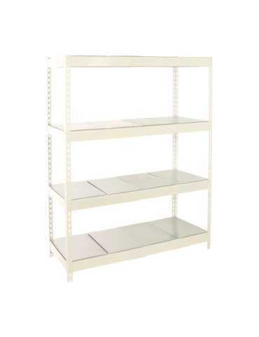 Estanteria 2000x1200x750 ECOFORTE 1207/4 METAL BLANCO/GALVA marca SIMONRACK 2