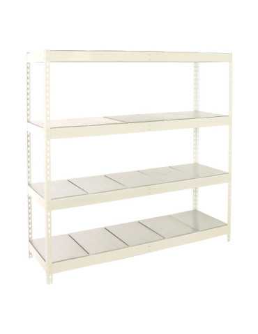 Estanteria 2000x1800x450 ECOFORTE 1804/4 METAL BLANCO/GALVA marca SIMONRACK 2