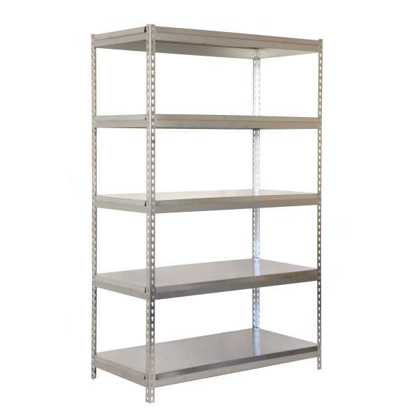 Estanteria 2000x1000x600 BRICOFORTE 1006/5 METAL GALVA/GALVA marca SIMONRACK