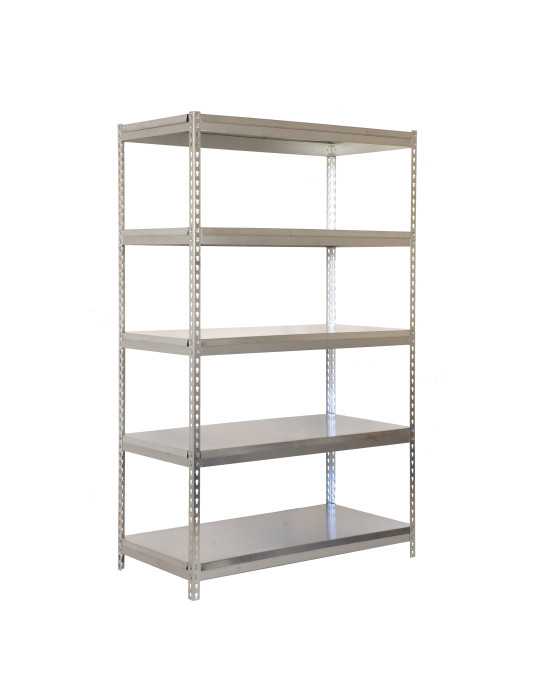 Estanteria 2000x1200x600 BRICOFORTE 1206/5 METAL GALVA/GALVA marca SIMONRACK