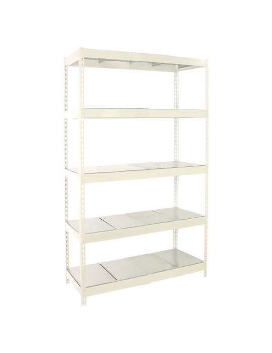 Estanteria 2000x1200x600 ECOFORTE 1206/5 METAL BLANCO/GALVA marca SIMONRACK