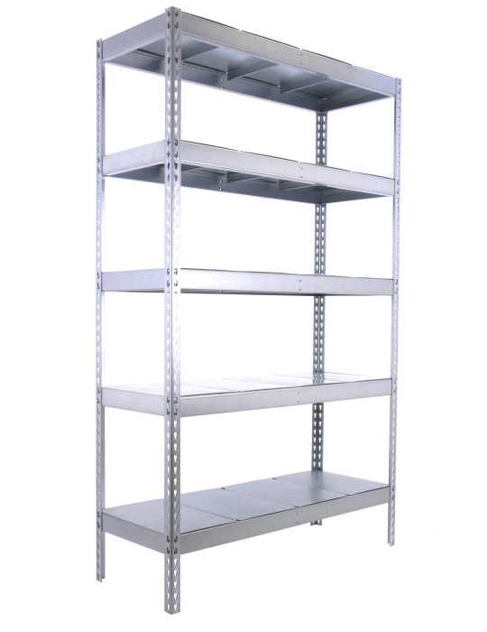 Estanteria 2000x1500x600 ECOFORTE 1506/5 METAL GALVA/GALVA marca SIMONRACK