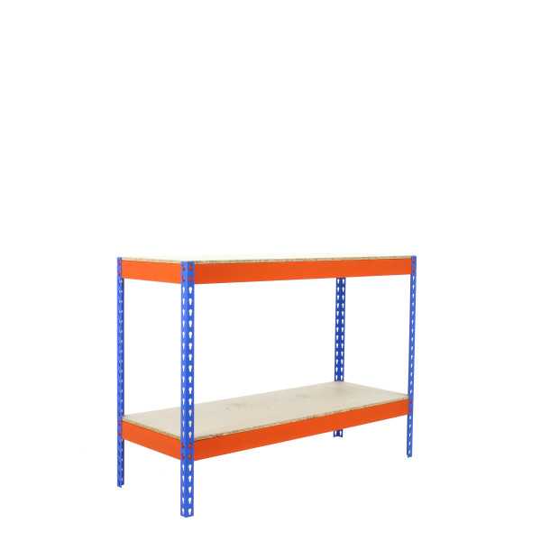 Estanteria 900x1200x600 ECOFORTE 1206/2 CHIPBOARD 900 AZ/NAR/MAD marca SIMONRACK