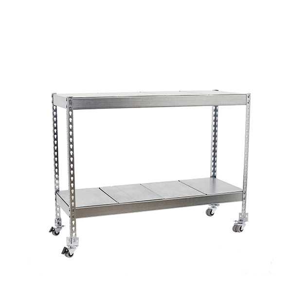 Estanteria 975x1500x450 ECOFORTE MOB. 1504/2 METAL 900 GALVA/GALVA marca SIMONRACK