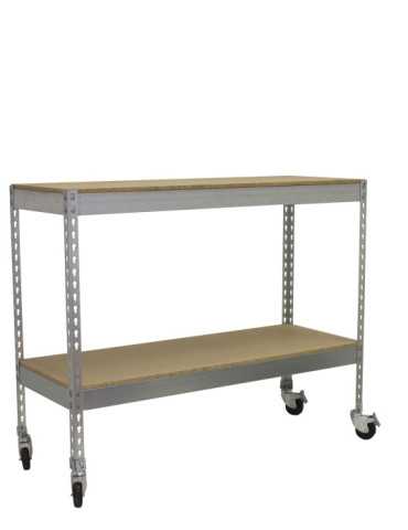 Estanteria 975x1500x600 ECOFORTE MOB. 1506/2 CHIPBOARD 900 GALVA/MAD marca SIMONRACK 2