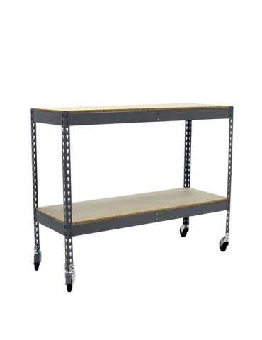 Estanteria 975x1500x600 ECOFORTE MOB. 1506/2 CHIPBOARD 900 GRIS/MAD marca SIMONRACK 2