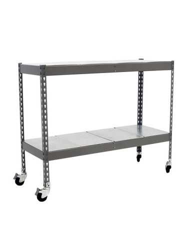 Estanteria 975x1500x750 ECOFORTE MOB. 1507/2 METAL 900 GRIS/GALVA marca SIMONRACK 2