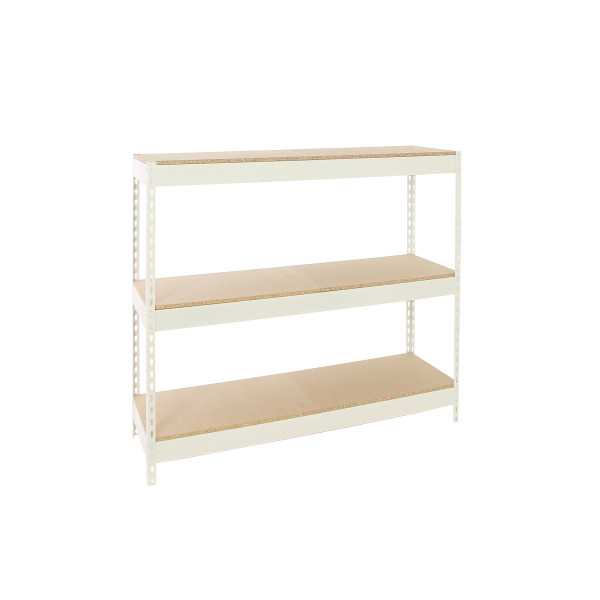 Estanteria 2000x1200x450 ECOFORTE 1204/3 CHIPBOARD BLANCO/MADERA marca SIMONRACK