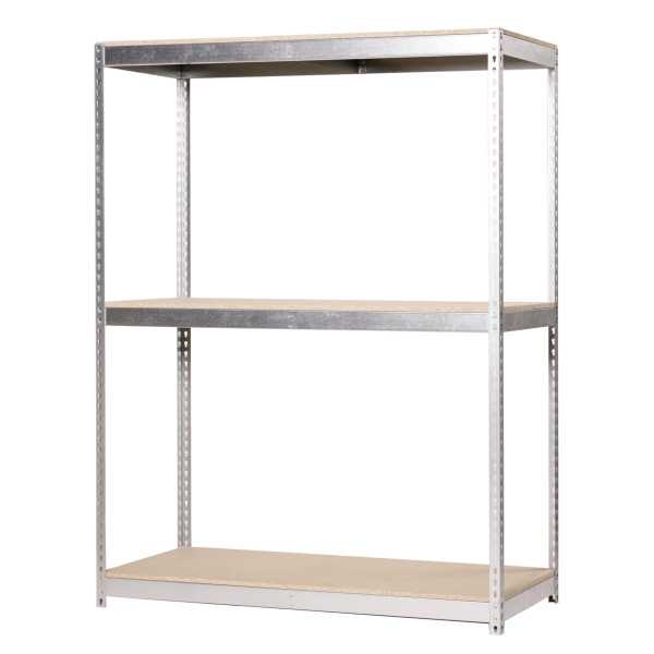 Estanteria 2000x1200x600 ECOFORTE 1206/3 CHIPBOARD GALVA/MADERA marca SIMONRACK