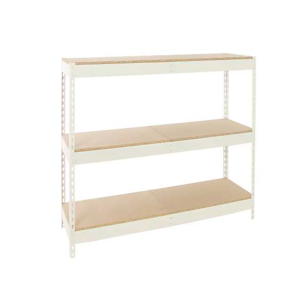 Estanteria 2000x1500x450 ECOFORTE 1504/3 CHIPBOARD BLANCO/MADERA marca SIMONRACK