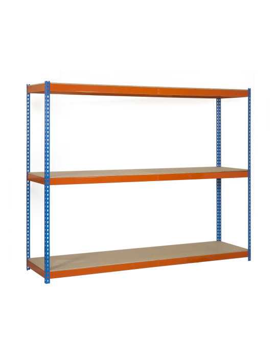 Estanteria 1500x1500x600 ECOFORTE 1506/3 CHIPBOARD 1500 AZ/NAR/MAD marca SIMONRACK