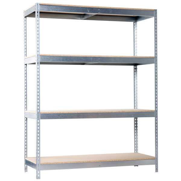 Estanteria 2000x1200x600 ECOFORTE 1206/4 CHIPBOARD GALVA/MADERA marca SIMONRACK
