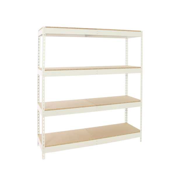 Estanteria 2000x1500x600 ECOFORTE 1506/4 CHIPBOARD BLANCO/MADERA marca SIMONRACK