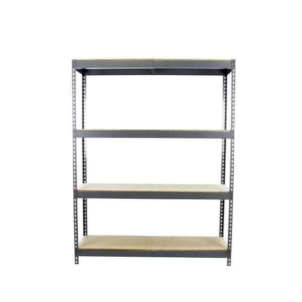 Estanteria 2000x1800x450 ECOFORTE 1804/4 CHIPBOARD GRIS/MADERA marca SIMONRACK