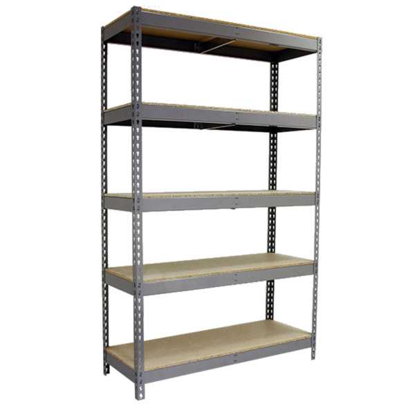Estanteria 2000x1500x600 ECOFORTE 1506/5 CHIPBOARD GRIS/MADERA marca SIMONRACK