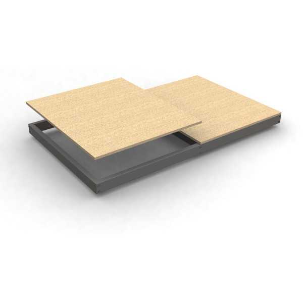 Estanteria 77x2400x750 SIMONFORTE EA 2407 CHIPBOARD GALVA marca SIMONRACK