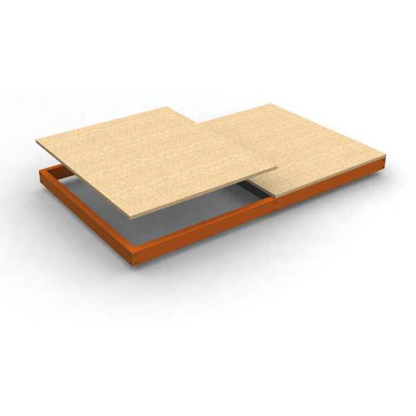 Estanteria 77x2400x750 SIMONFORTE EA 2407 CHIPBOARD NARANJA marca SIMONRACK