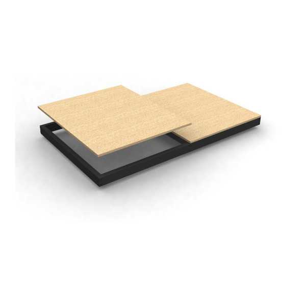 Estanteria 77x1200x450 ECOFORTE EA CHIPBOARD 1204 ANTRACITA marca SIMONRACK