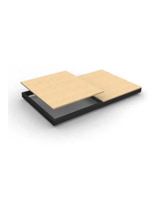 Estanteria 77x1200x450 ECOFORTE EA CHIPBOARD 1204 ANTRACITA marca SIMONRACK
