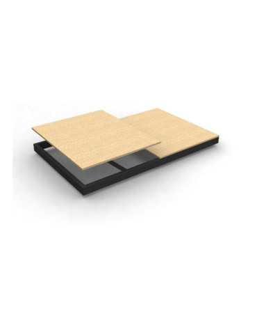 Estanteria 77x2400x900 SIMONFORTE EA 2409 CHIPBOARD ANTRACITA marca SIMONRACK