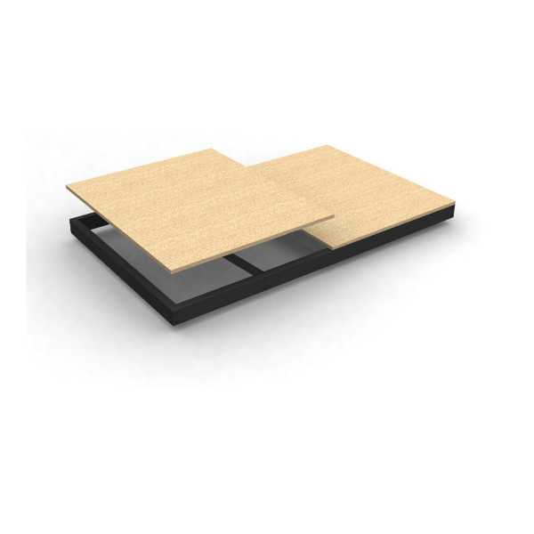 Estanteria 77x2400x900 SIMONFORTE EA 2409 CHIPBOARD ANTRACITA marca SIMONRACK
