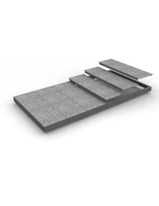 Estanteria 70x1500x600 SIMONFORTE EA 1506 METAL GALVA marca SIMONRACK
