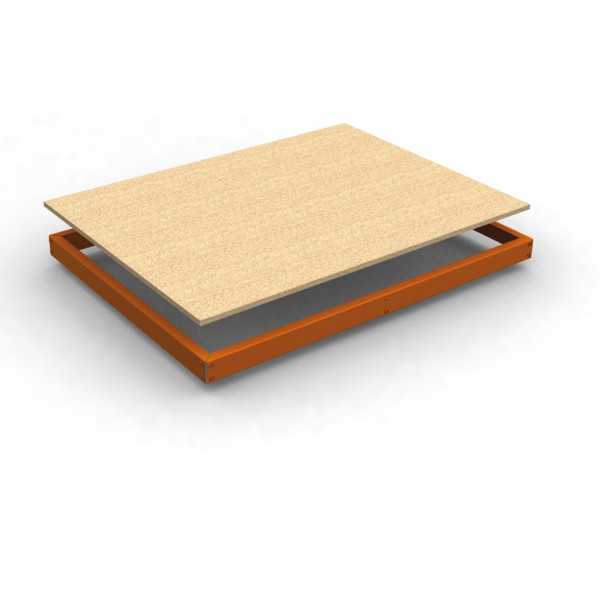 Estanteria 77x1200x600 ECOFORTE EA CHIPBOARD 1206 NARANJA marca SIMONRACK