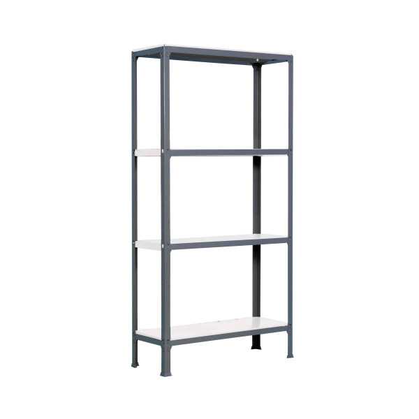 Estanteria 1600x800x300 SIMONHOME CLICK MINI 4/300 ANTRACITA/BLANCO marca SIMONRACK
